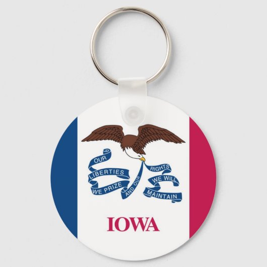 Iowa Schlüsselanhänger (Vorderseite)
