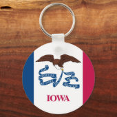 Iowa Schlüsselanhänger (Vorderseite)