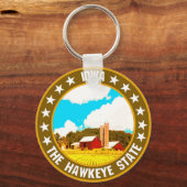 Iowa Schlüsselanhänger (Vorderseite)