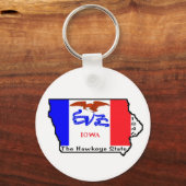 Iowa Schlüsselanhänger (Vorderseite)