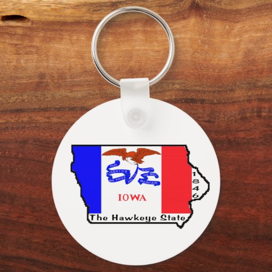 Iowa Schlüsselanhänger (Vorderseite)