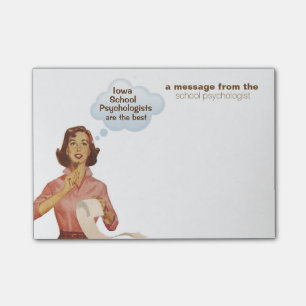 Iowa-Schulpsychologen sind- das beste (Post-It) Post-it Klebezettel
