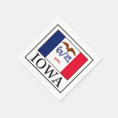 Iowa Serviette (Ecke)