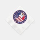 Iowa Serviette (Ecke)