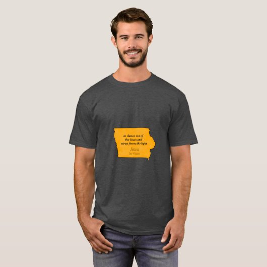 iowa song dar williams T-Shirt (Vorne ganz)