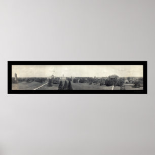 Iowa Staat Campus Ames Foto 1911 Poster