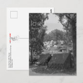 Iowa Staat Fair Zelt Stadt 1939 Postkarte (Vorne/Hinten)