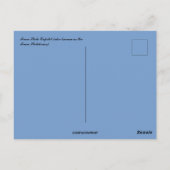 Iowa Staat Hauptstadt Postkarte (Rückseite)