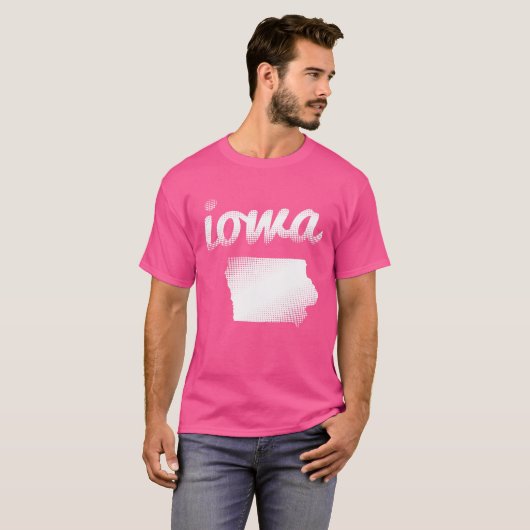 Iowa-Staat im Weiß T-Shirt (Vorne ganz)
