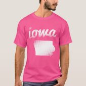 Iowa-Staat im Weiß T-Shirt (Vorderseite)