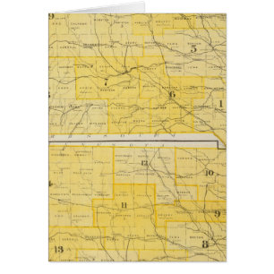 Iowa Staat Maps