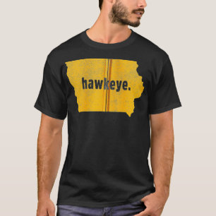 Iowa Staat Nickname Hawkeye [verzweifelt] Zip T-Shirt