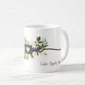 Iowa Staat Personalisiert Ihre Zuhause City Rustik Kaffeetasse (VorderseiteRechts)