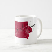 Iowa-Staats-Tasse Kaffeetasse (VorderseiteRechts)