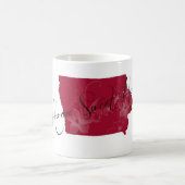 Iowa-Staats-Tasse Kaffeetasse (Mittel)