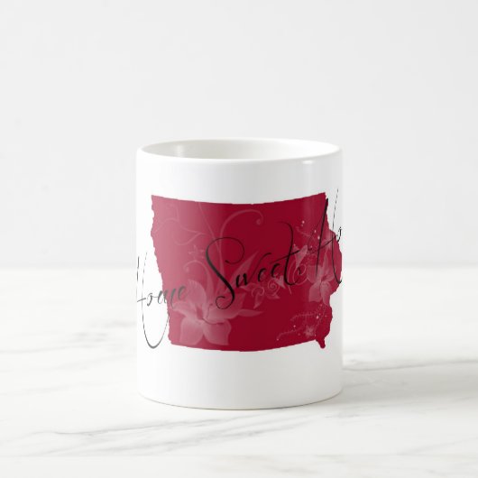 Iowa-Staats-Tasse Kaffeetasse (Mittel)