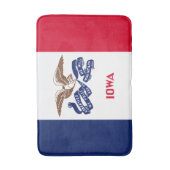 Iowa Staatsflagge Badematte (Vorderseite Vertikal)