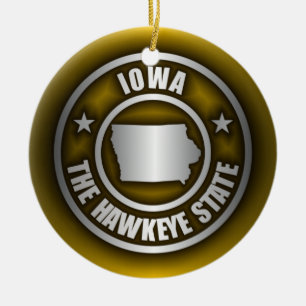 "Iowa-Stahl-" Verzierungen (g) Keramikornament