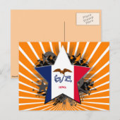 Iowa Star Postkarte (Vorne/Hinten)