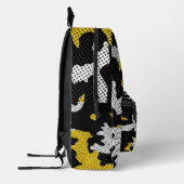 Iowa State Black Gold Bold Camo Pattern Bedruckter Rucksack (Links)