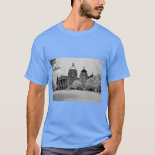 Iowa State Capitol Oversized auf Deutsch T-Shirt