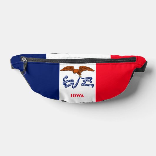 Iowa State Flag Design Bauchtasche (Ablage )