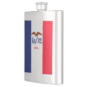 Iowa State Flag Design Flachmann (Links)