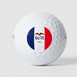 Iowa State Flag Design Golfball