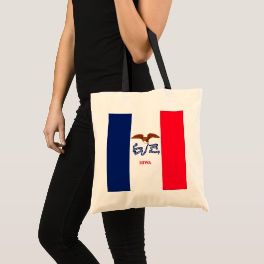 Iowa State Flag Design Tragetasche (Vorderseite (Produkt))