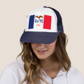 Iowa State Flag Design Truckerkappe (Beispiel)