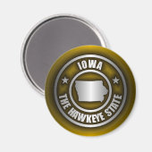 "Iowa Steel"-Magnete (G) Magnet (Vorderseite/Rückseite)