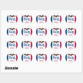 Iowa Sticker (Blatt)
