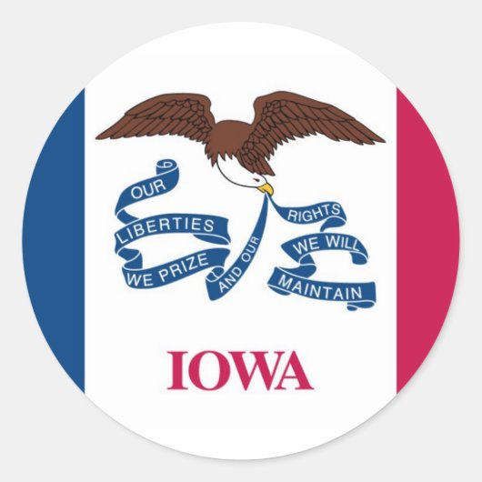 Iowa Sticker (Vorderseite)
