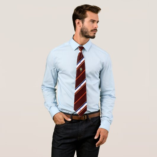 Iowa Streifen Fahne Krawatte (Beispiel)