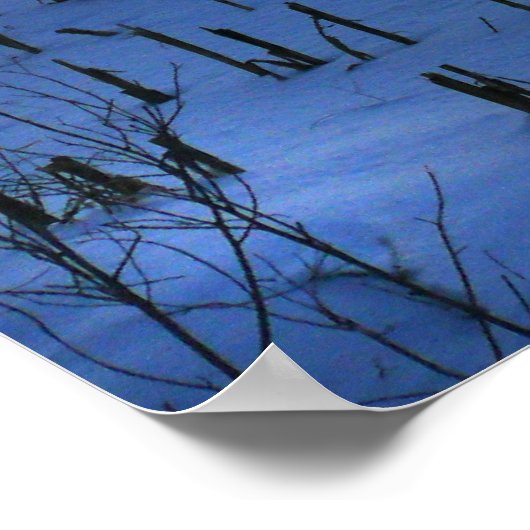 Iowa Sunrise Poster (Ecke)