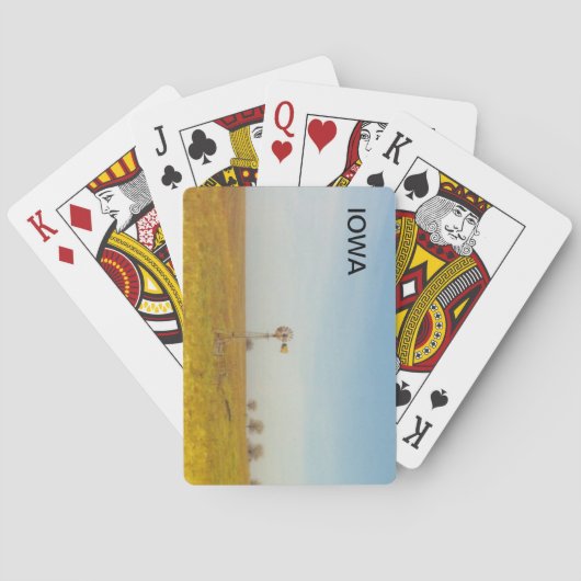 Iowa-Szenen Spielkarten (Rückseite)