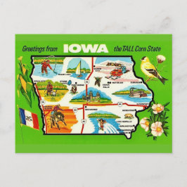 Iowa - Tall Corn State Postkarte