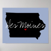 Iowa Town Poster (Vorne)