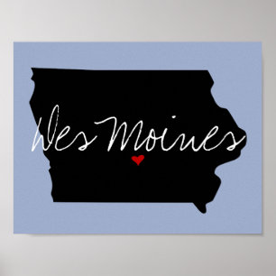 Iowa Town Poster