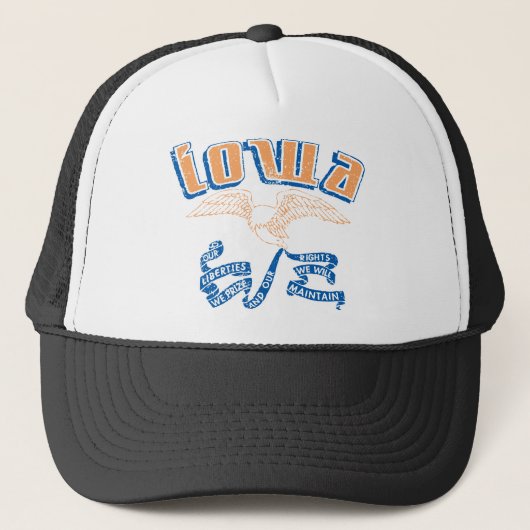 Iowa Truckerkappe (Vorderseite)