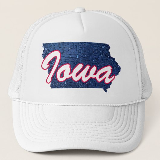 Iowa Truckerkappe (Vorderseite)