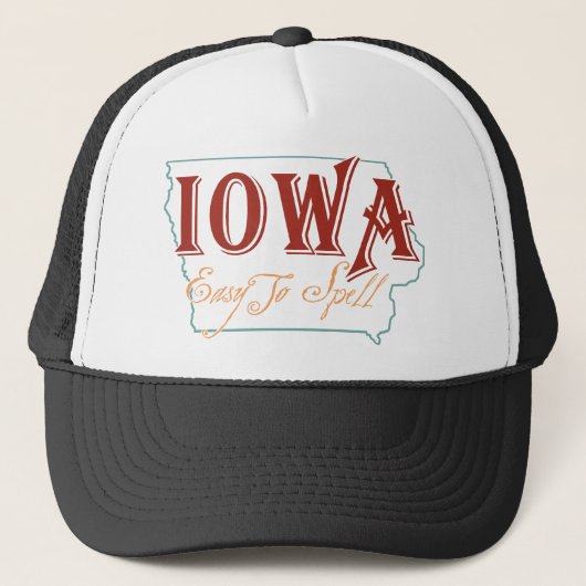 Iowa Truckerkappe (Vorderseite)
