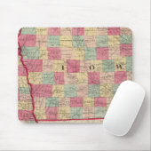 Iowa und Nebraska 2 Mousepad (Mit Mouse)