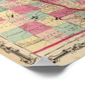 Iowa und Nebraska 2 Poster (Ecke)