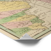 Iowa und Wisconsin Poster (Ecke)