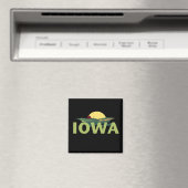 Iowa USA Magnet (In Situ (Geschirrspüler))