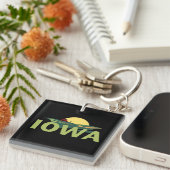 Iowa USA Schlüsselanhänger (Vorderseite rechts)