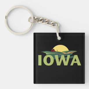 Iowa USA Schlüsselanhänger