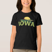 Iowa USA Tri-Blend Shirt (Vorderseite)