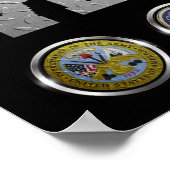 Iowa Veteran Poster (Ecke)